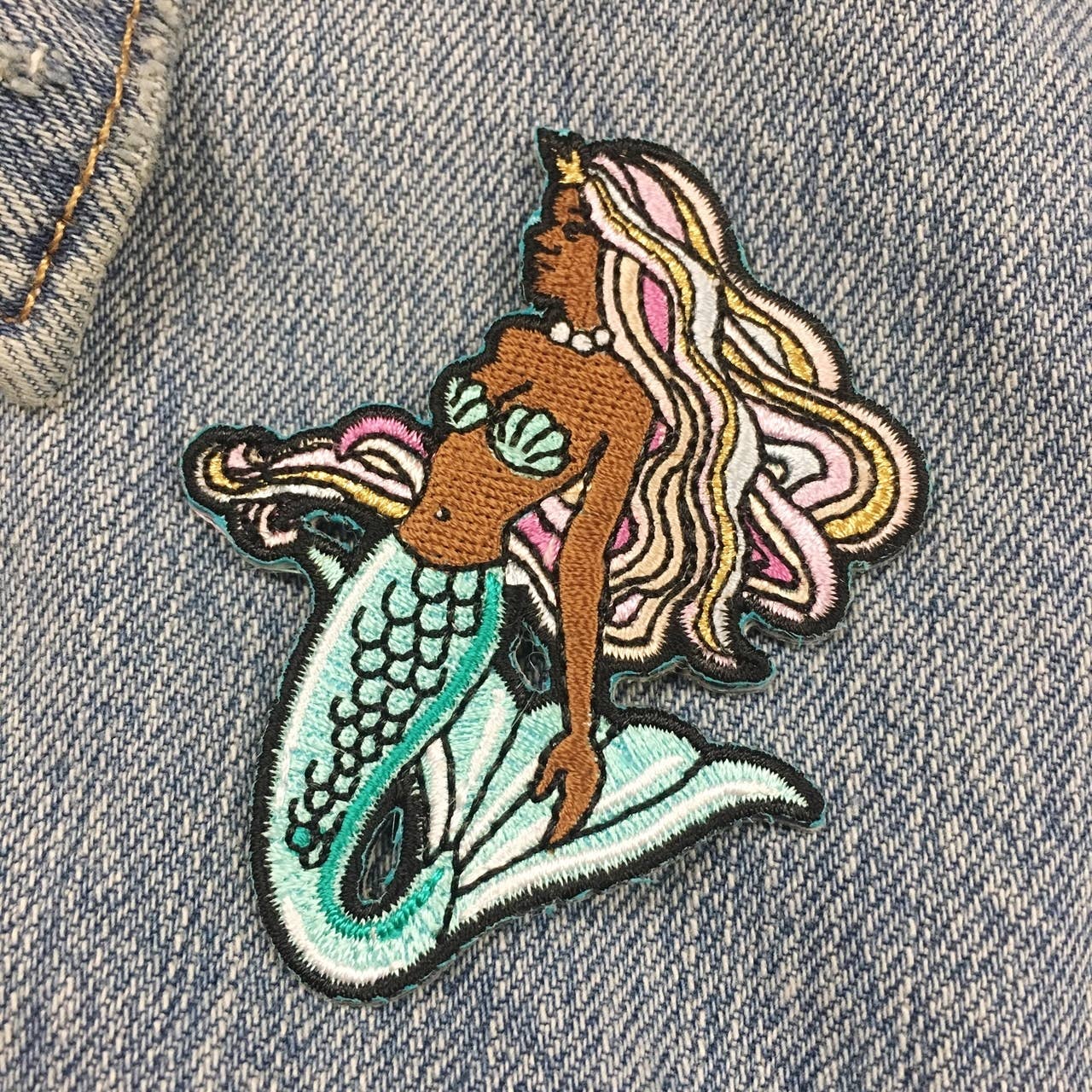 Mermaid Patch, Black Mermaid