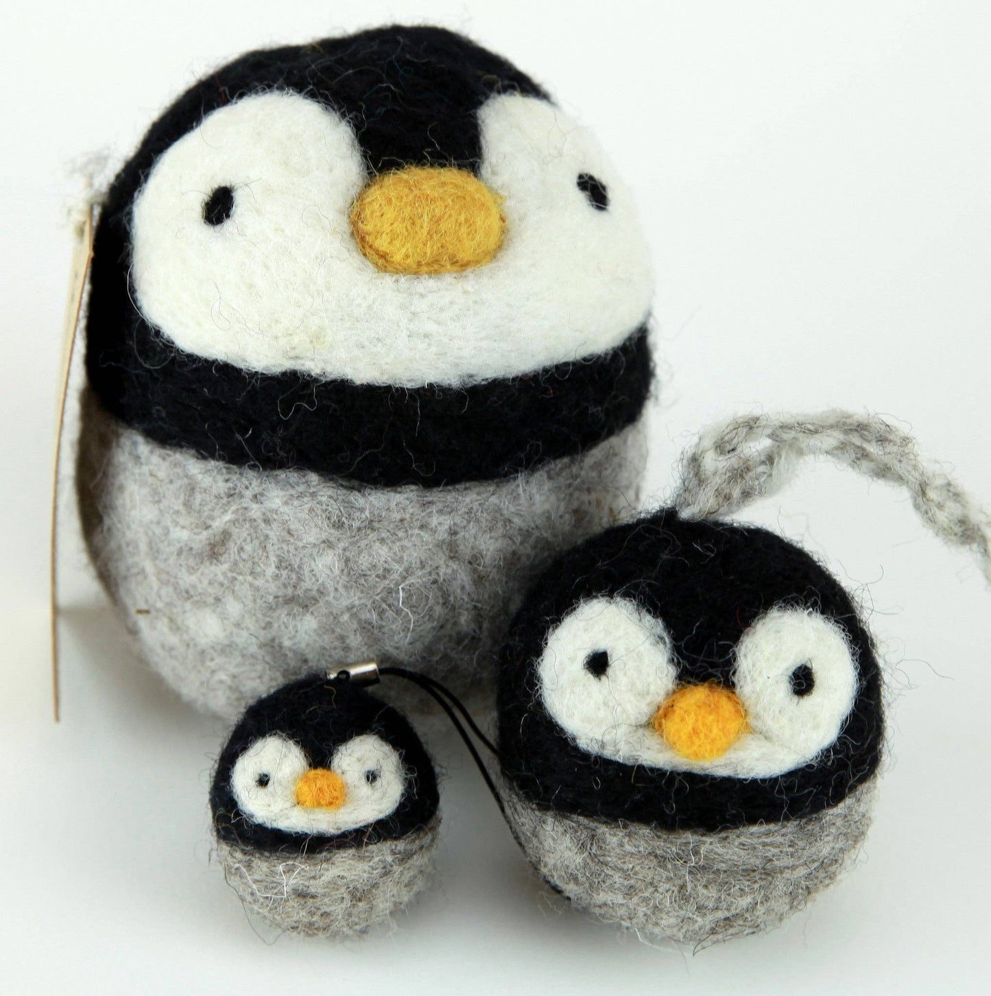 Needle Felting Penguin Kit