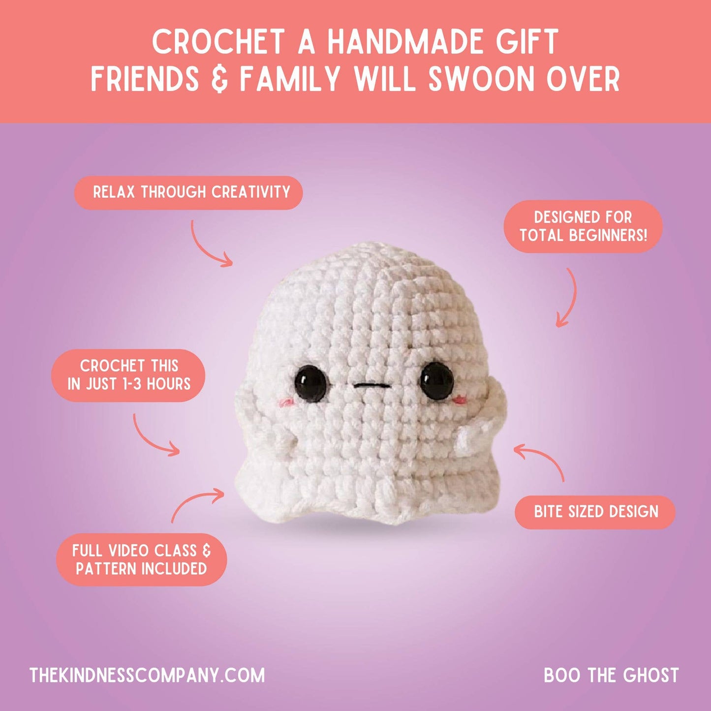 Everyday Card & Ghost Crochet Pattern