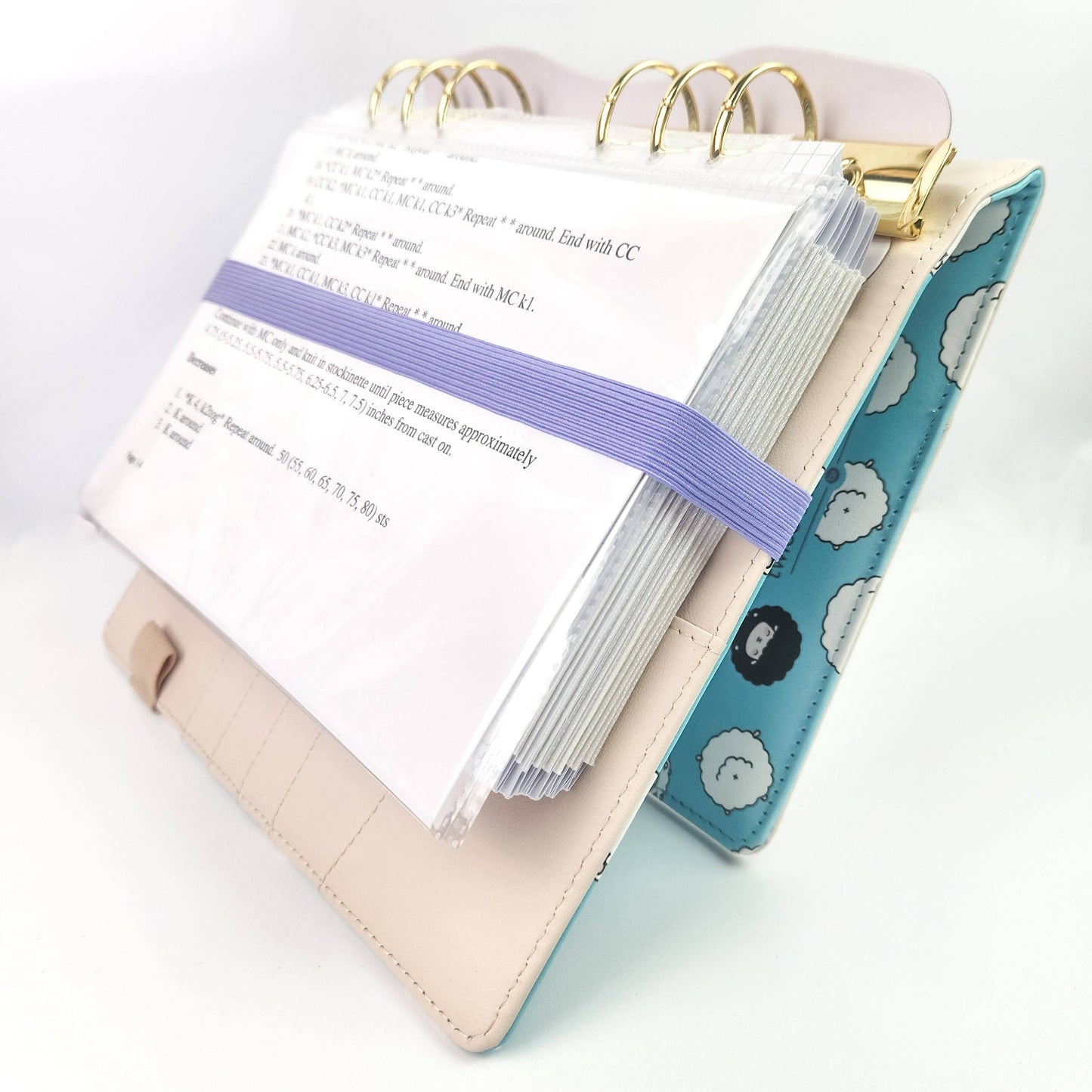 Purple Heart Project Journal Planner for Knitters & Crocheters