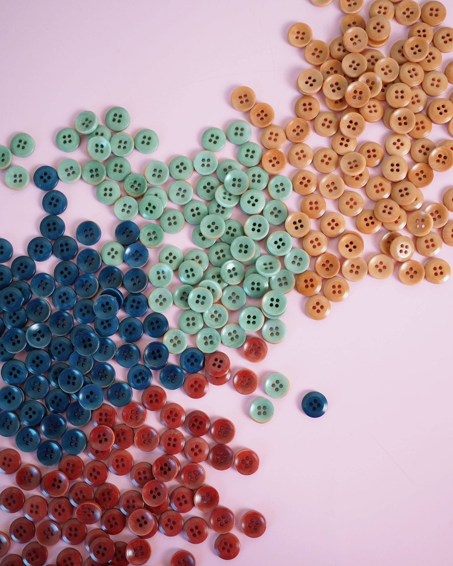 Midnight 1/2" Corozo Nut Buttons