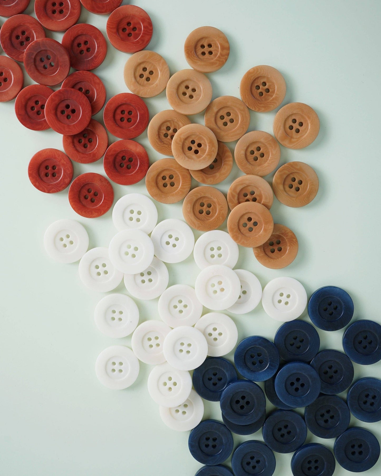 Caramel 1" Corozo Nut Buttons