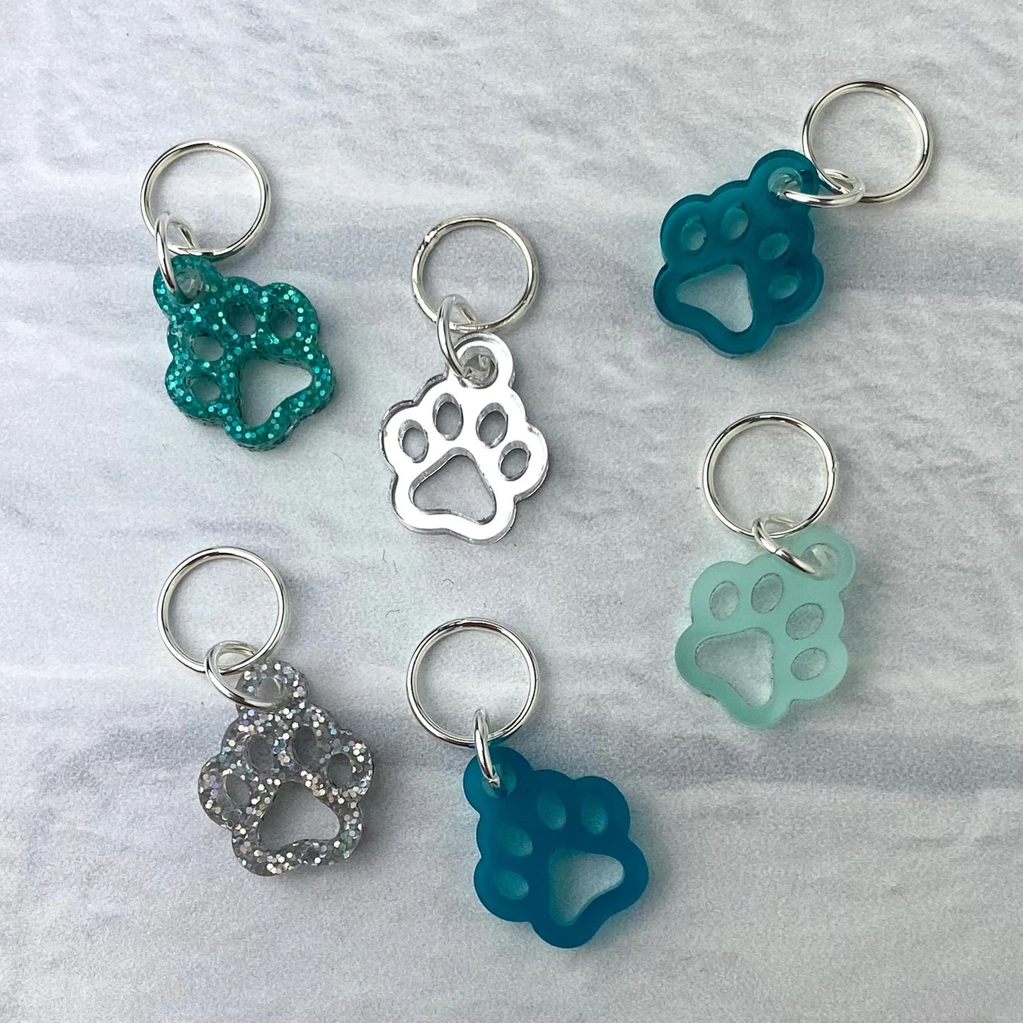 Paw Print Stitch Markers
