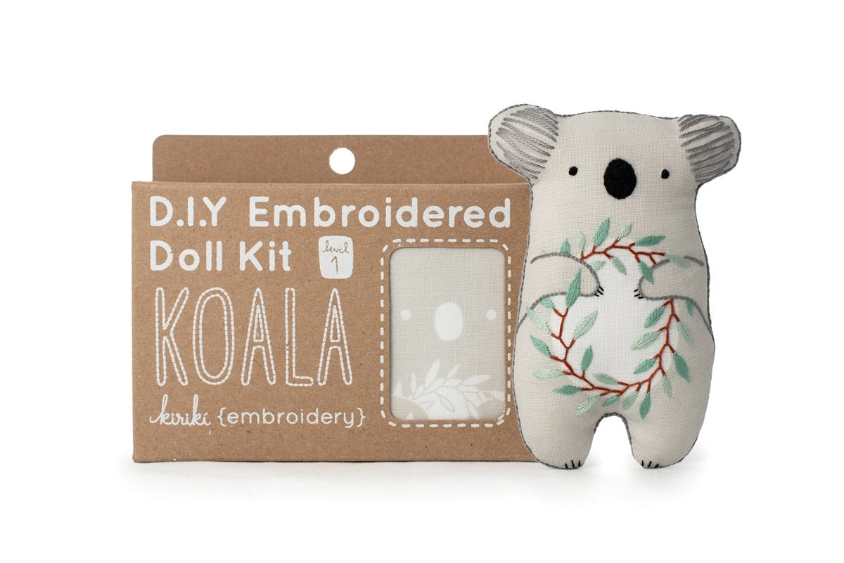 Embroidered Doll Kit