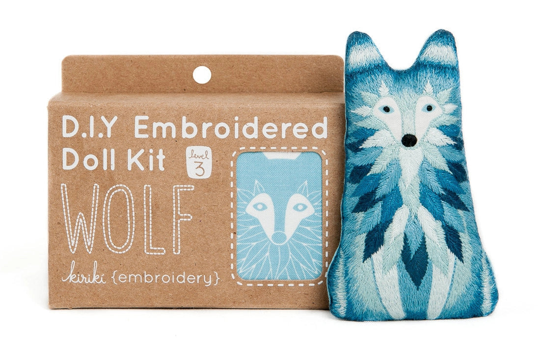 Embroidered Doll Kit