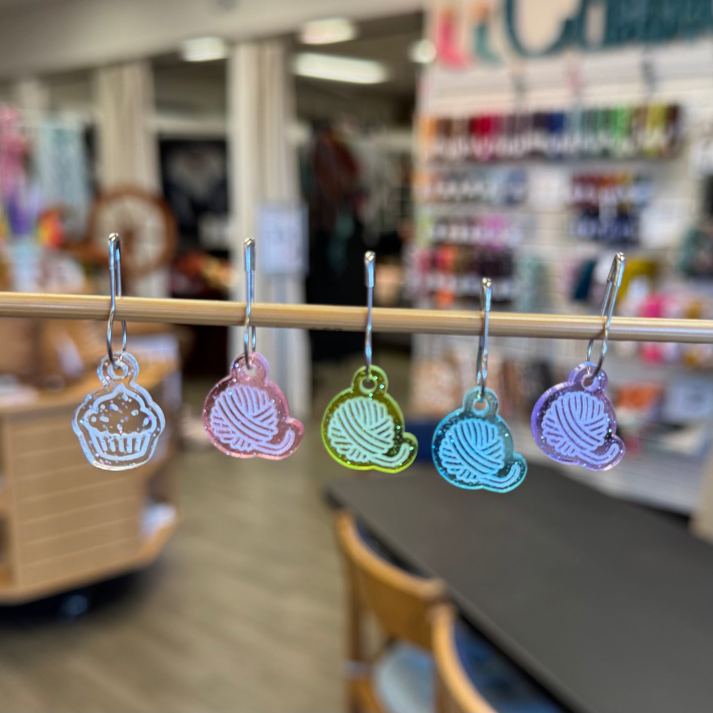 Yarncom 3rd Anniversary Stitch Marker Set