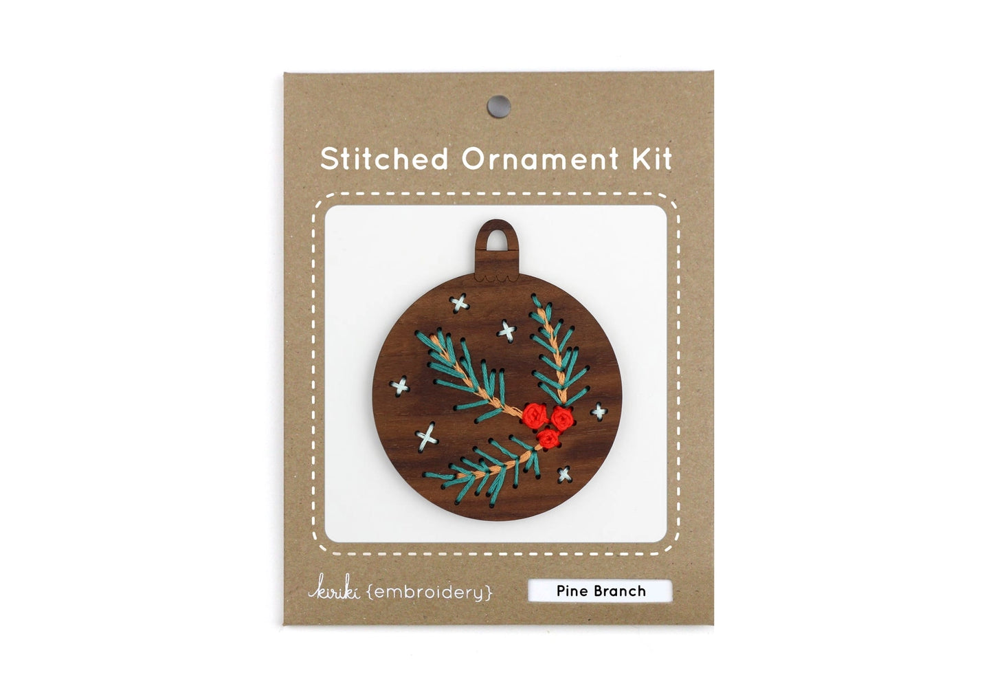 DIY Stitched Ornament Kit