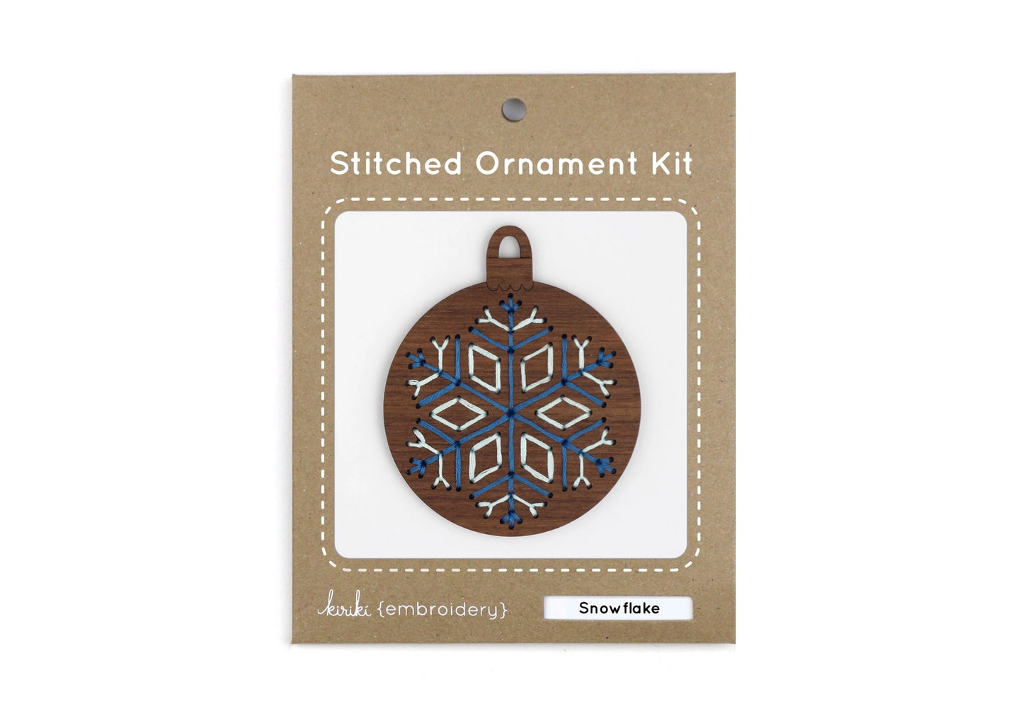 DIY Stitched Ornament Kit