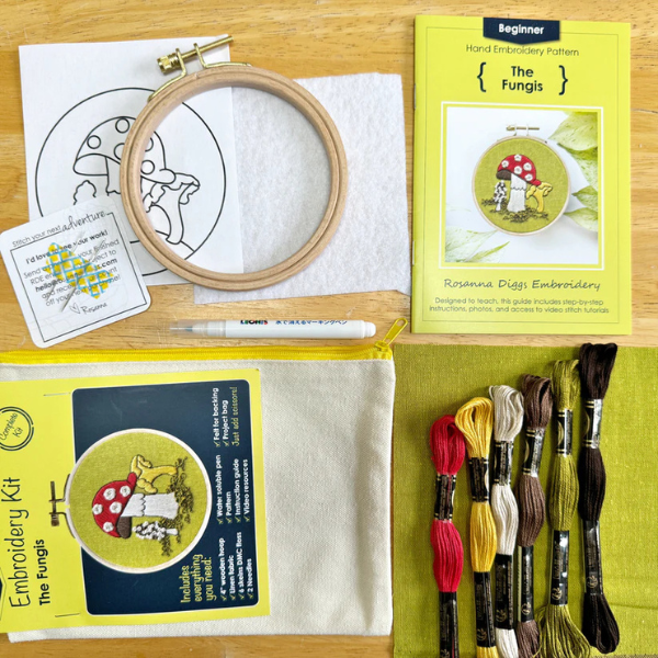 The Fungis Embroidery Kit
