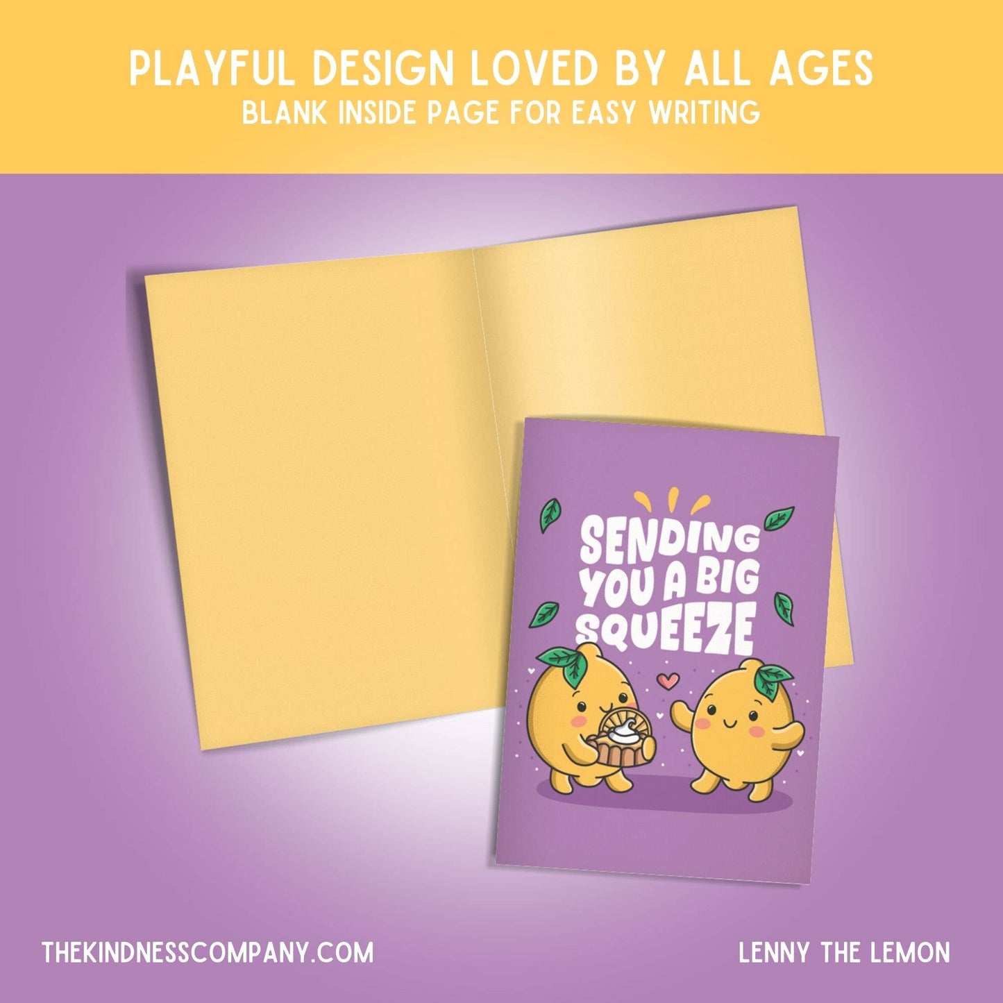 Friendship Card & Lemon Crochet Pattern