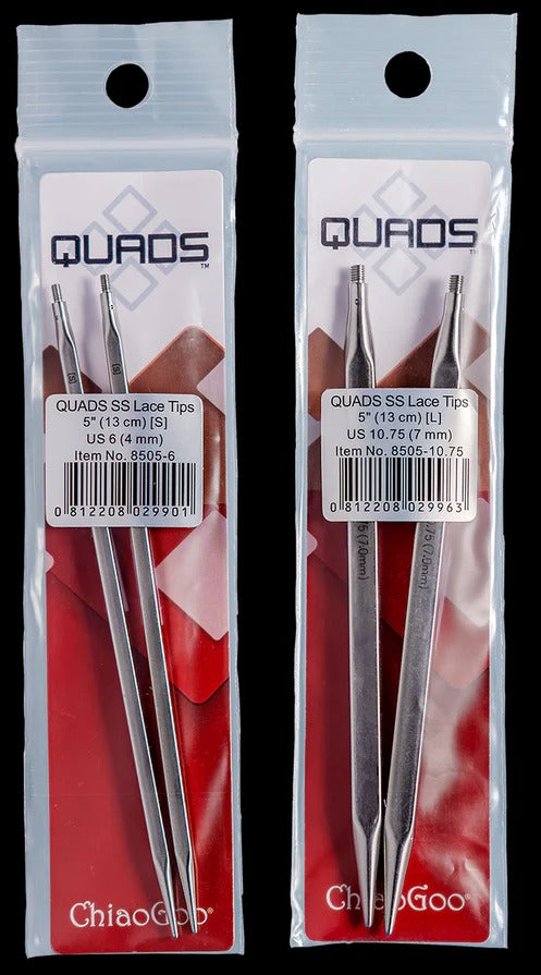 Chiaogoo QUADS SS Lace Interchangeable Tips