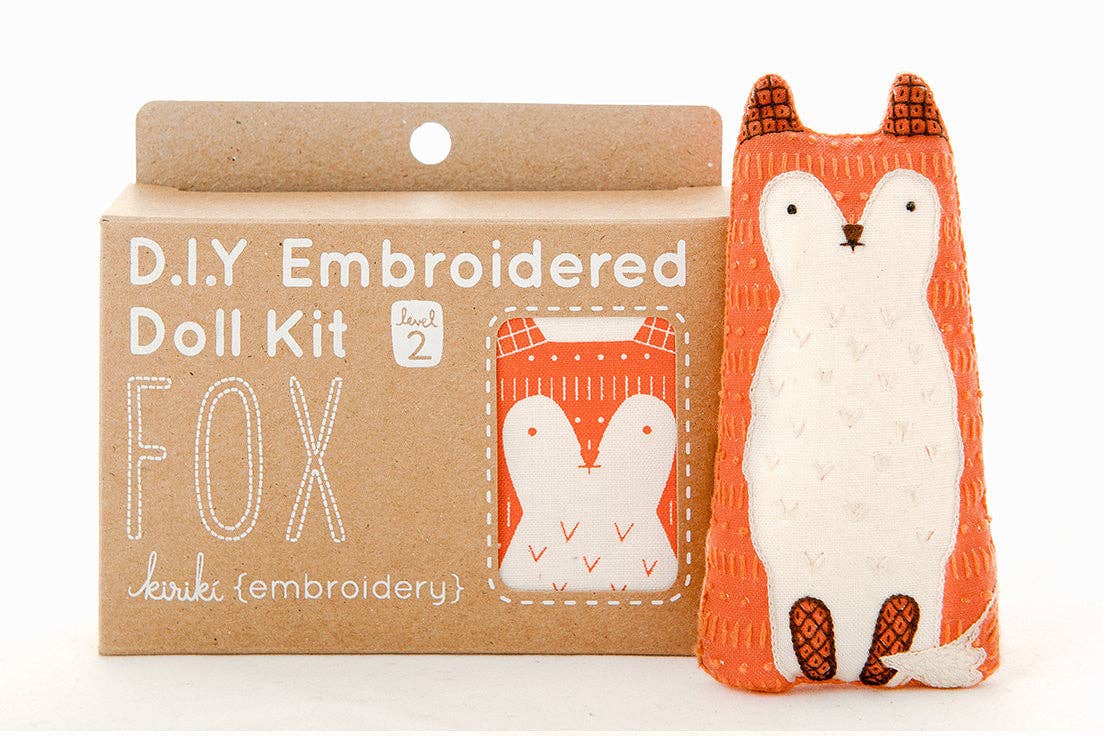 Embroidered Doll Kit