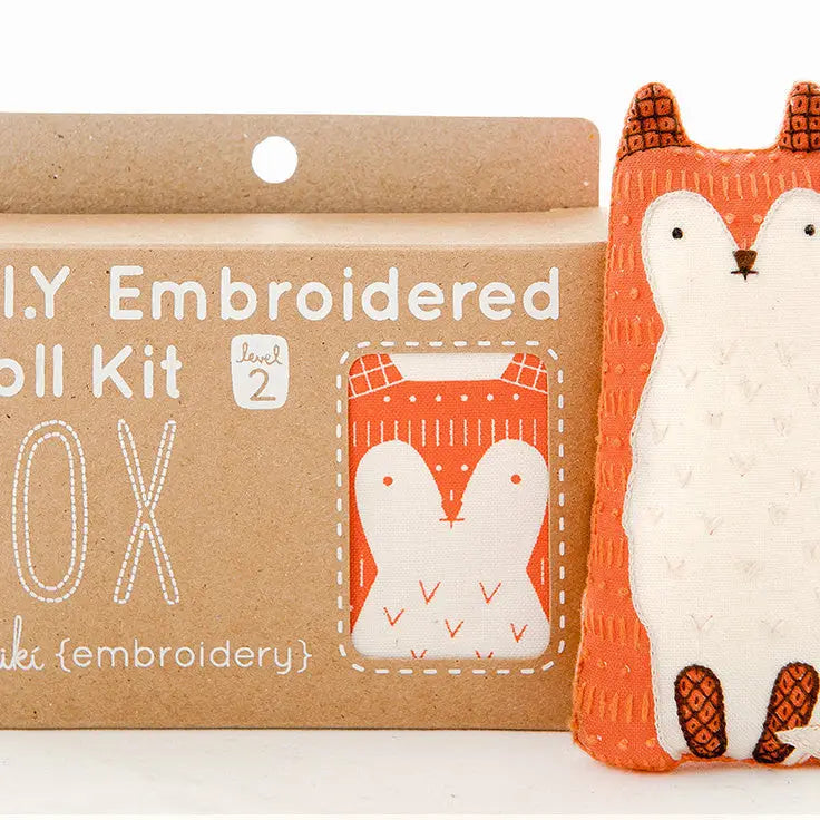 Embroidered Doll Kit