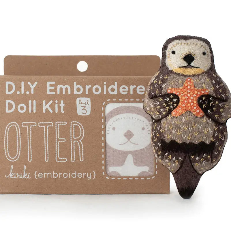 Embroidered Doll Kit