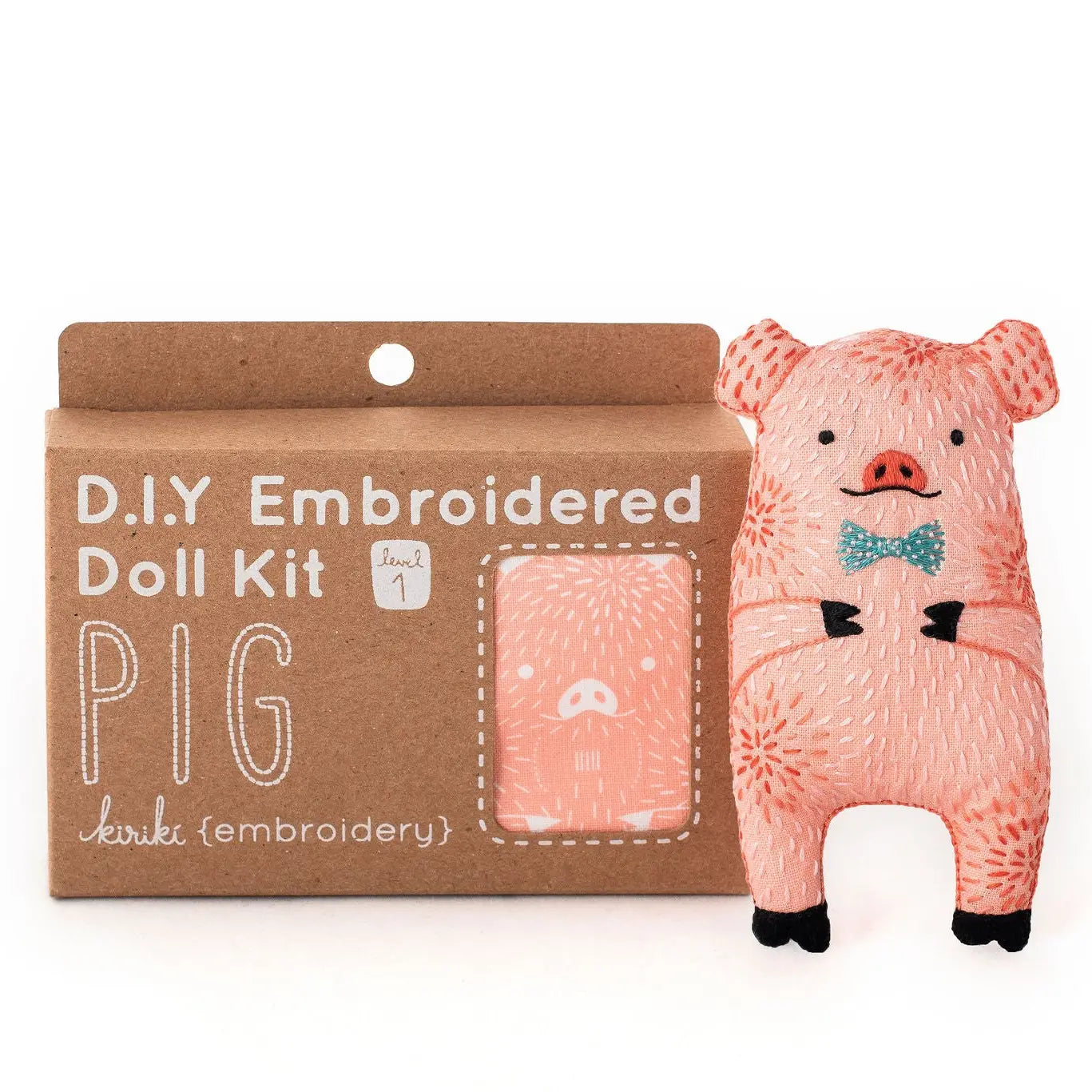 Embroidered Doll Kit