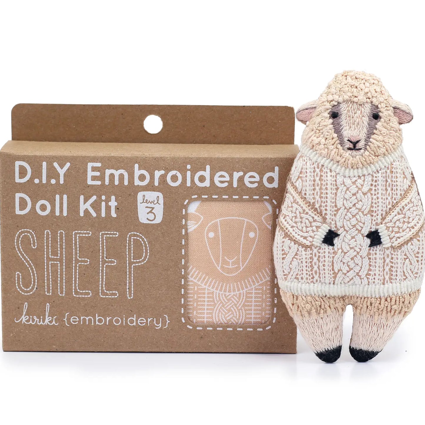 Embroidered Doll Kit