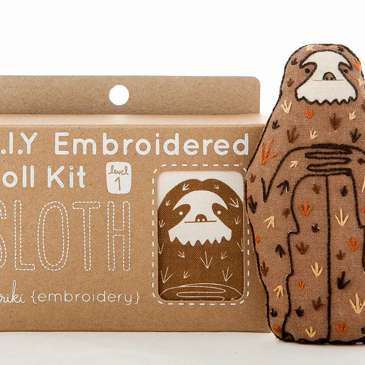 Embroidered Doll Kit