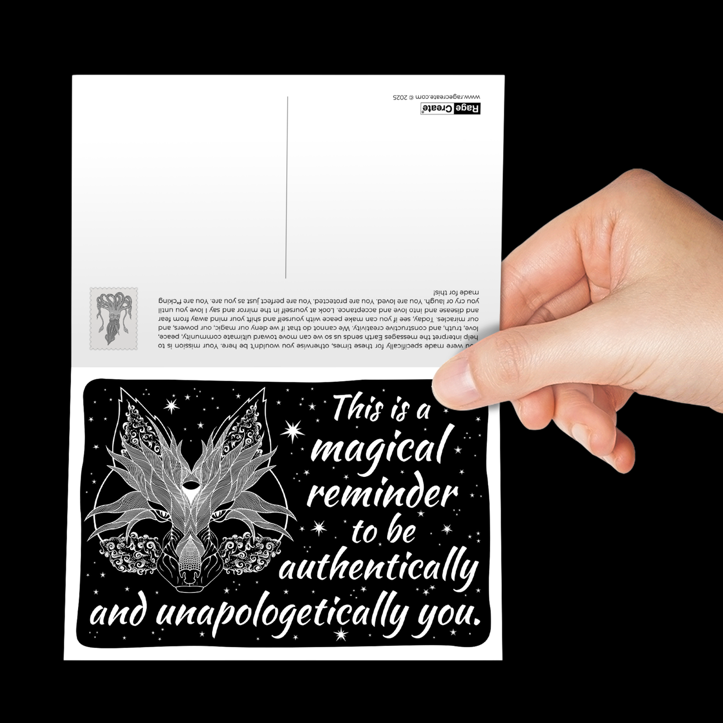 Sweet-Ass Affirmations 2 Postcards Magical Pack (22 Cards)