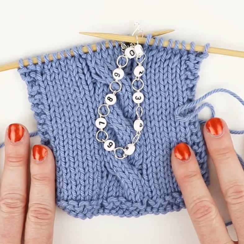 Sheep Circle Chain Row Counter