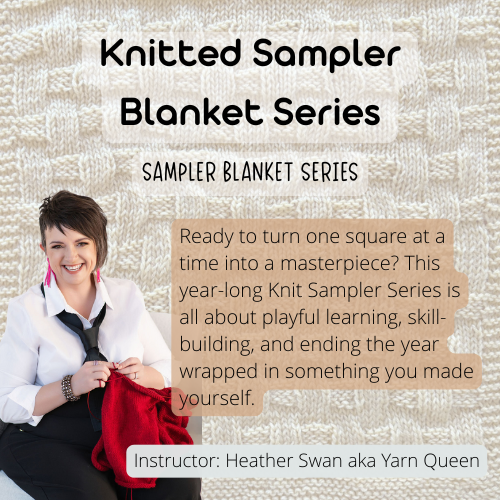 August Sampler Class: Knitted Colorwork