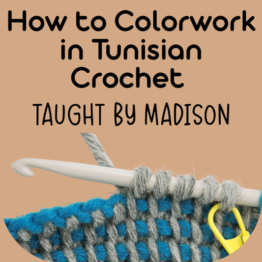Tunisian Crochet Colorwork Basics