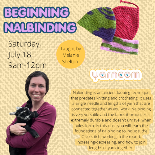 Beginning Nalbinding with Melanie Shelton