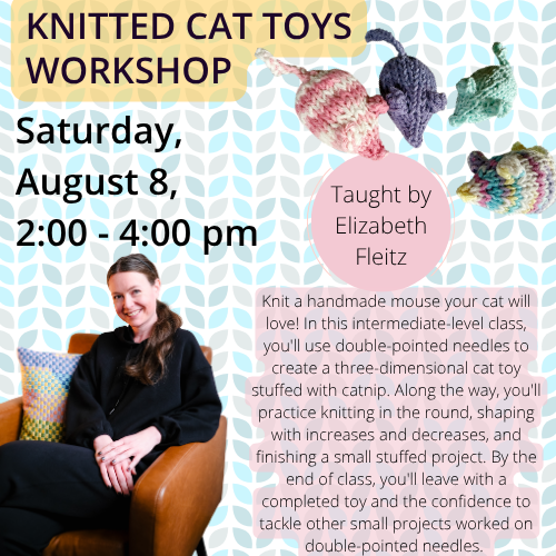Knitted Cat Toys Workshop