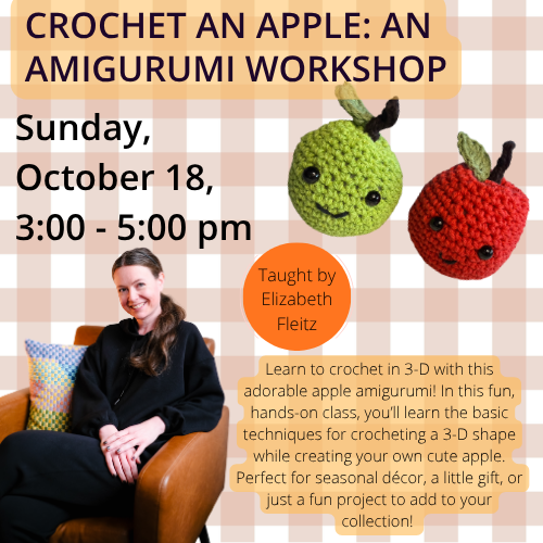 Crochet an Apple: An Amigurumi Workshop