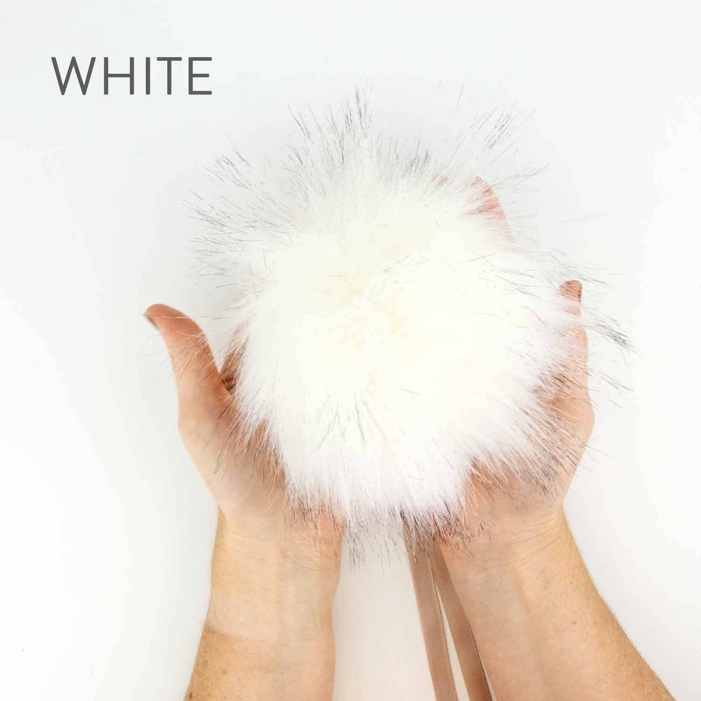 6" (15cm) Faux Fur Pom Pom