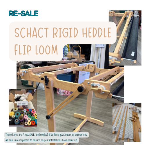 RESALE: Schact Rigid Heddle Flip Loom (25 inches)