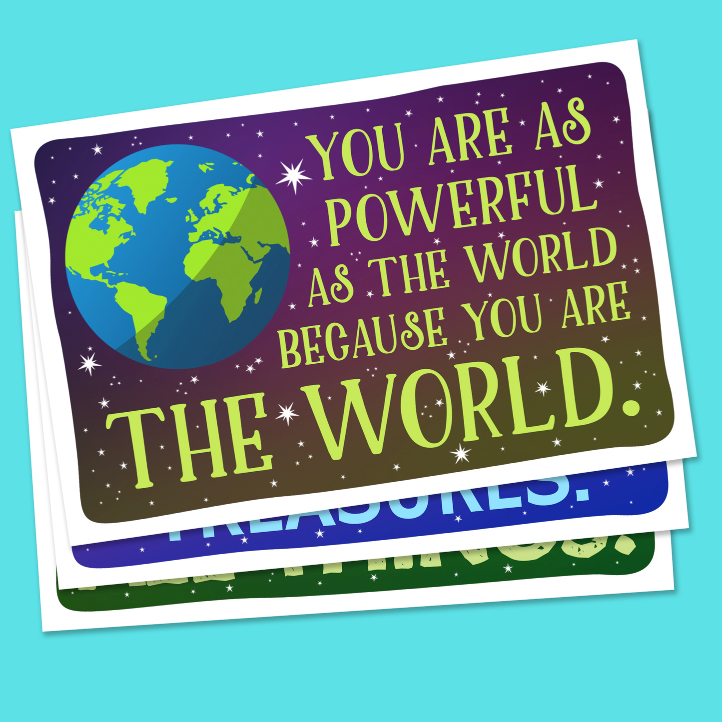 Sweet-Ass Affirmations Postcards Maniac Pack (22 Cards)