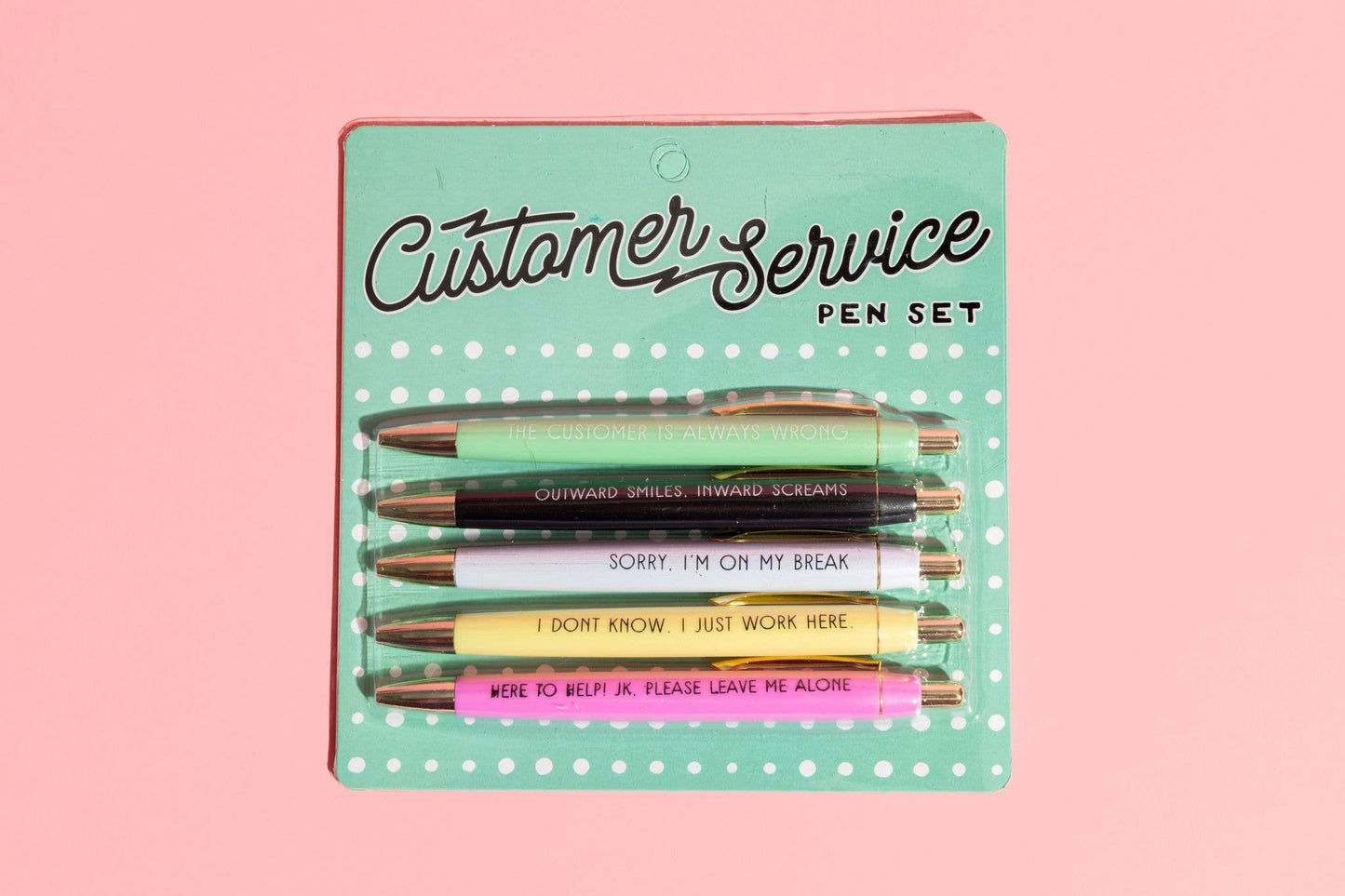 Customer Service Pen Set