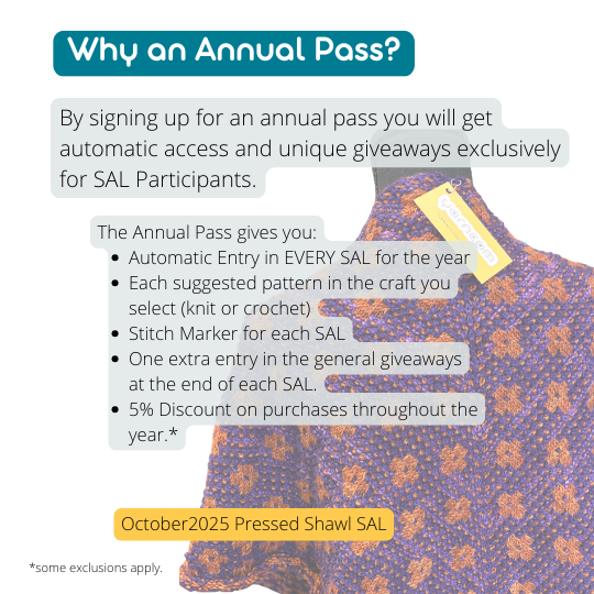 Color Me Stitched in '26 Stitch Along Annual Pass