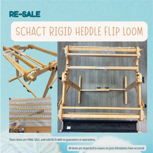 RESALE: Schact Rigid Heddle Flip Loom (25 inches)