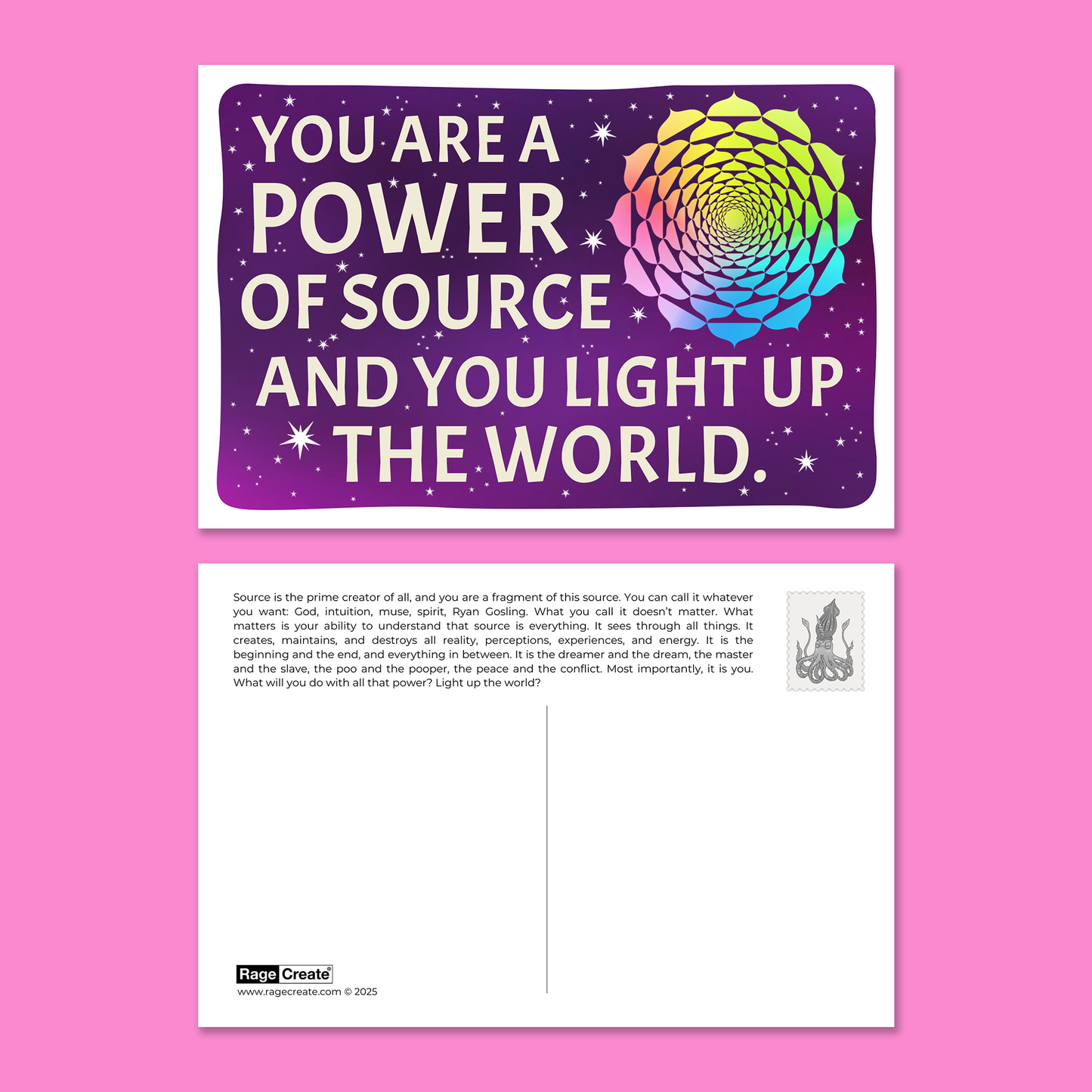 Sweet-Ass Affirmations 2 Postcards Magical Pack (22 Cards)