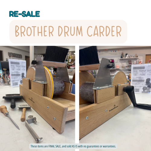 RESALE: Brother Drum Carder