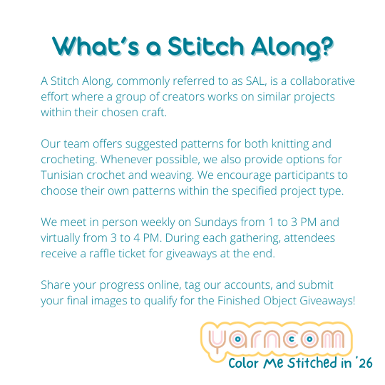 Color Me Stitched in '26 Stitch Along Annual Pass