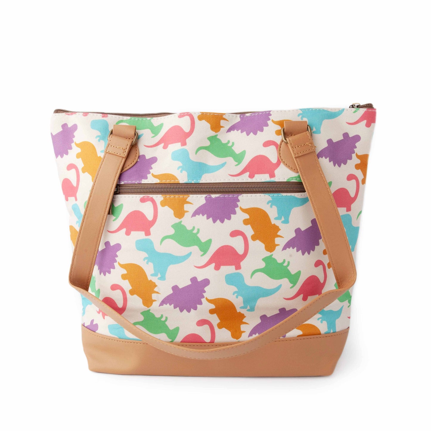 Dino Mega Trinity Bag – Large Zippered Knitting Project Bag