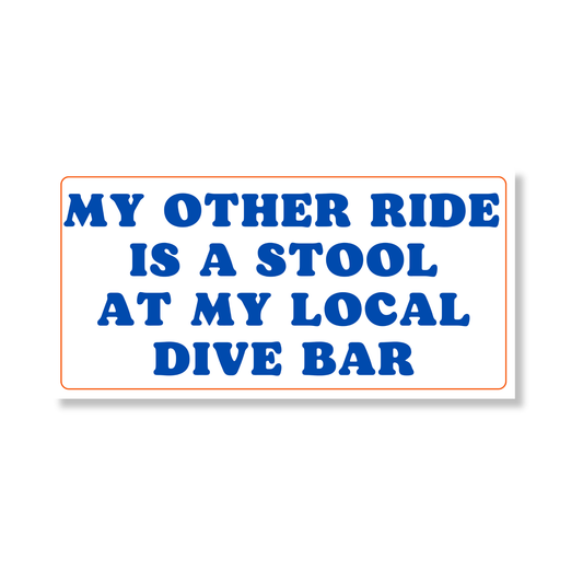 My Other Ride Bumper Sticker