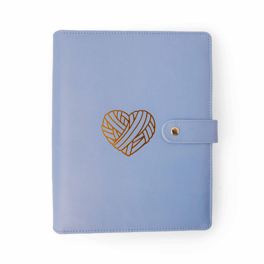Purple Heart Project Journal Planner for Knitters & Crocheters