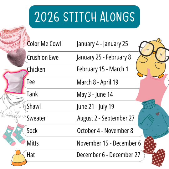 Color Me Stitched in '26 Stitch Along Annual Pass