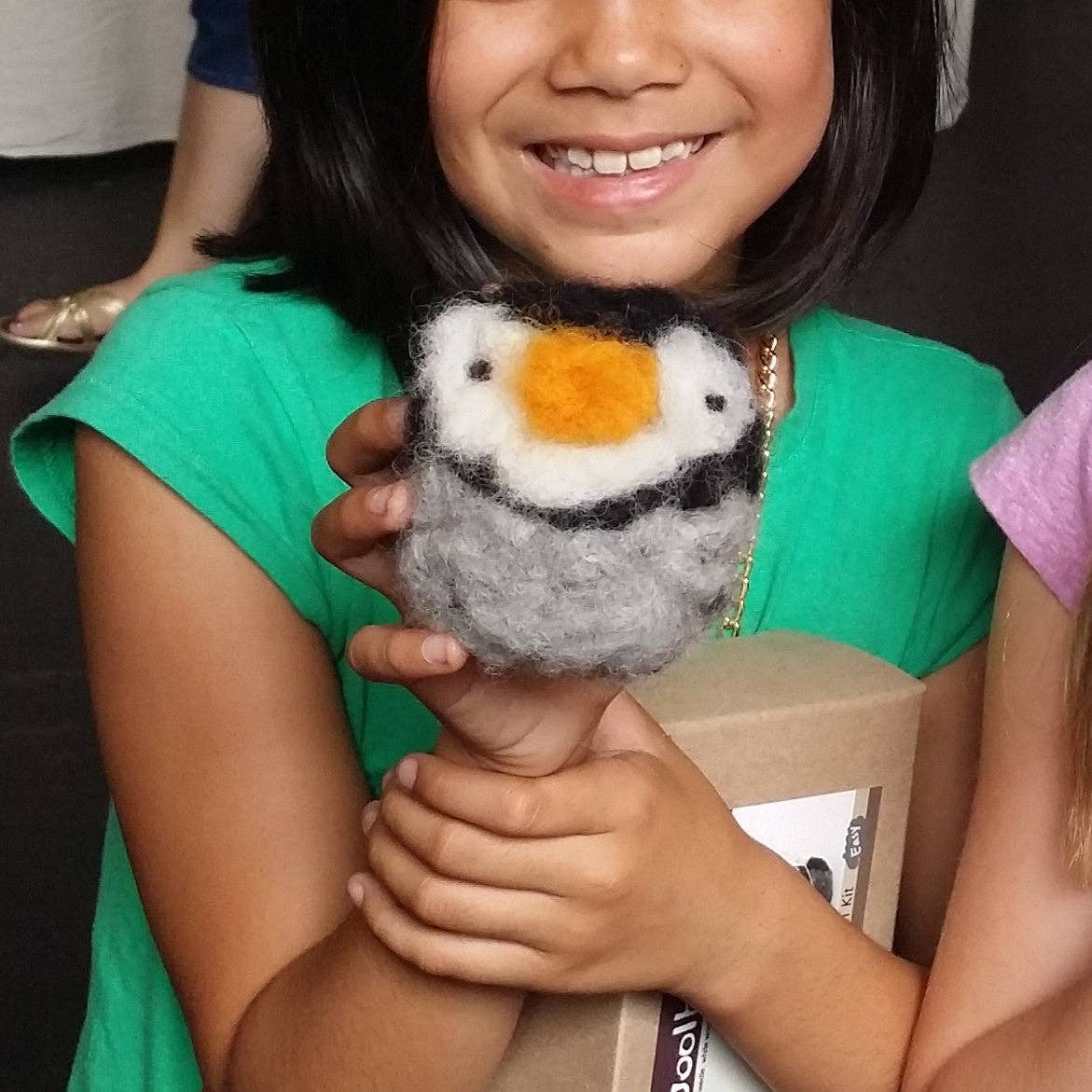 Needle Felting Penguin Kit