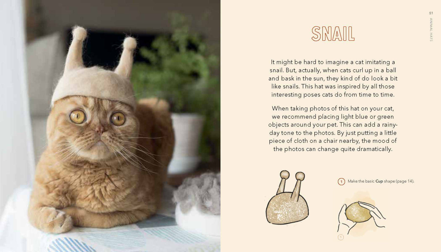 Cat-Hair Hats For Cats