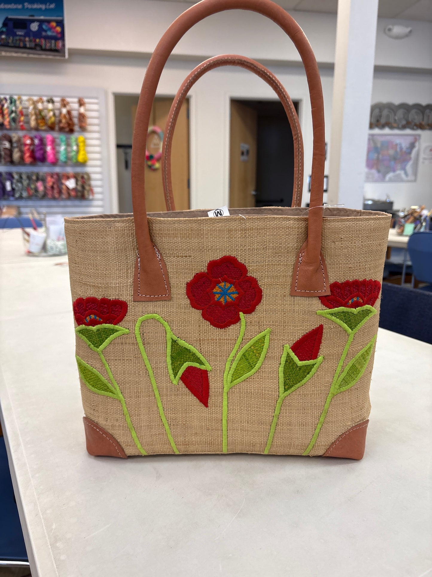 Madagascar Floral Tote Bag