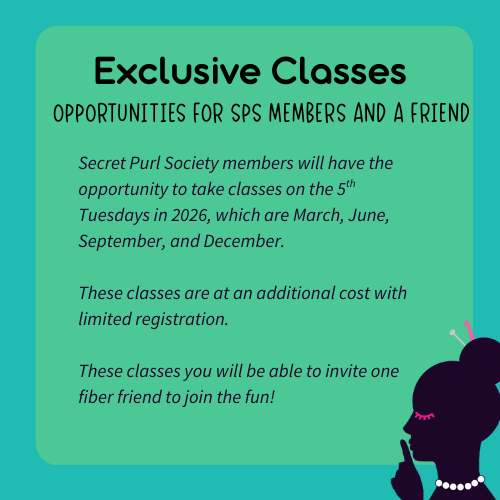 Secret Purl Society 2026