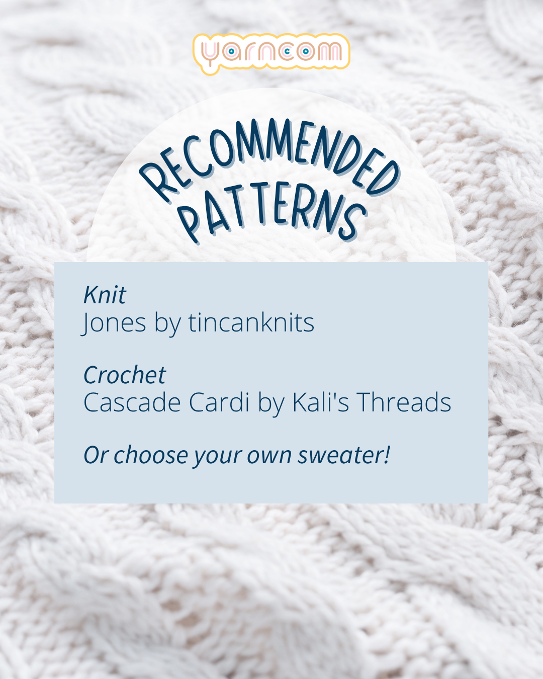 Cozy Holiday Sweater SAL '25