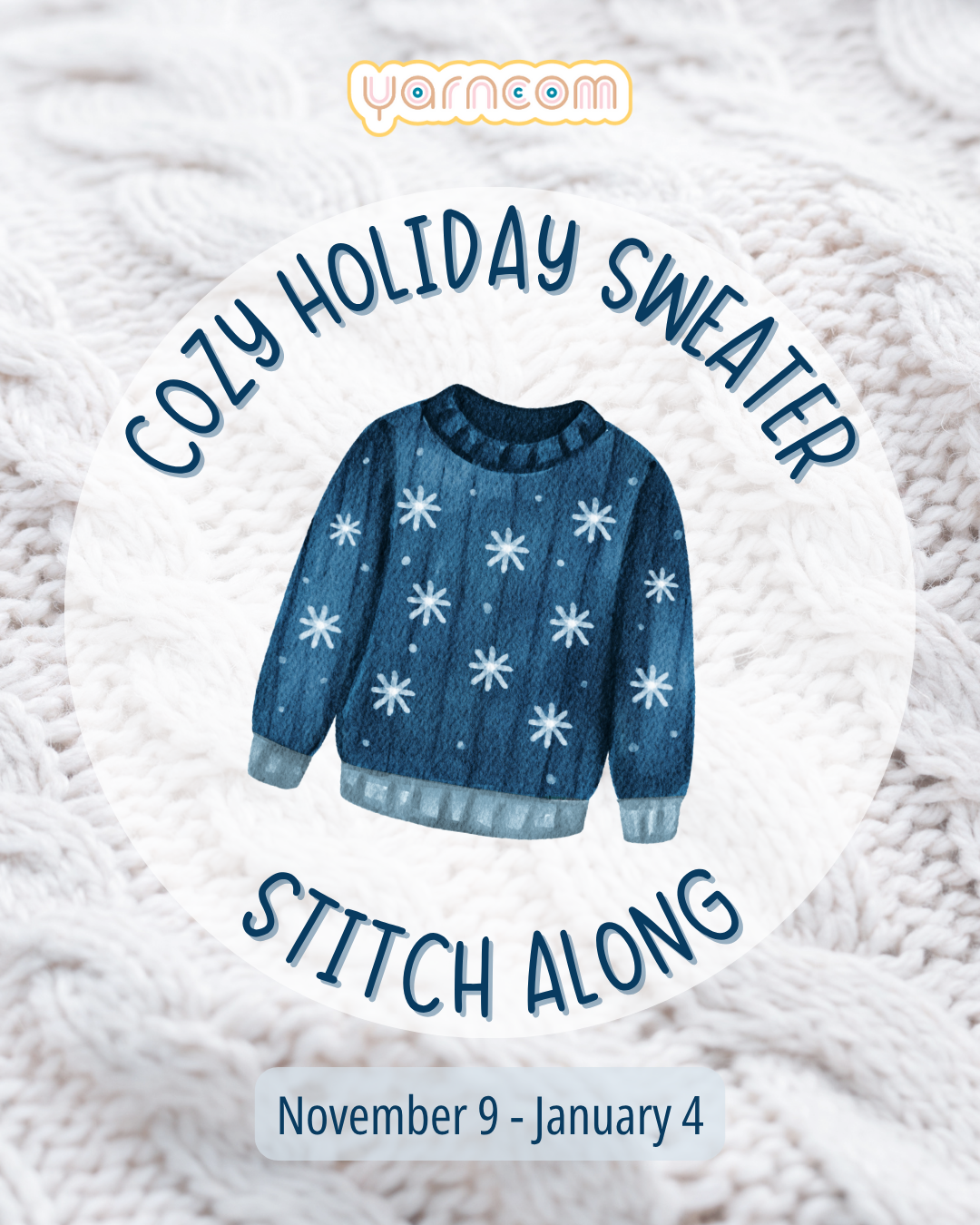 Cozy Holiday Sweater SAL '25