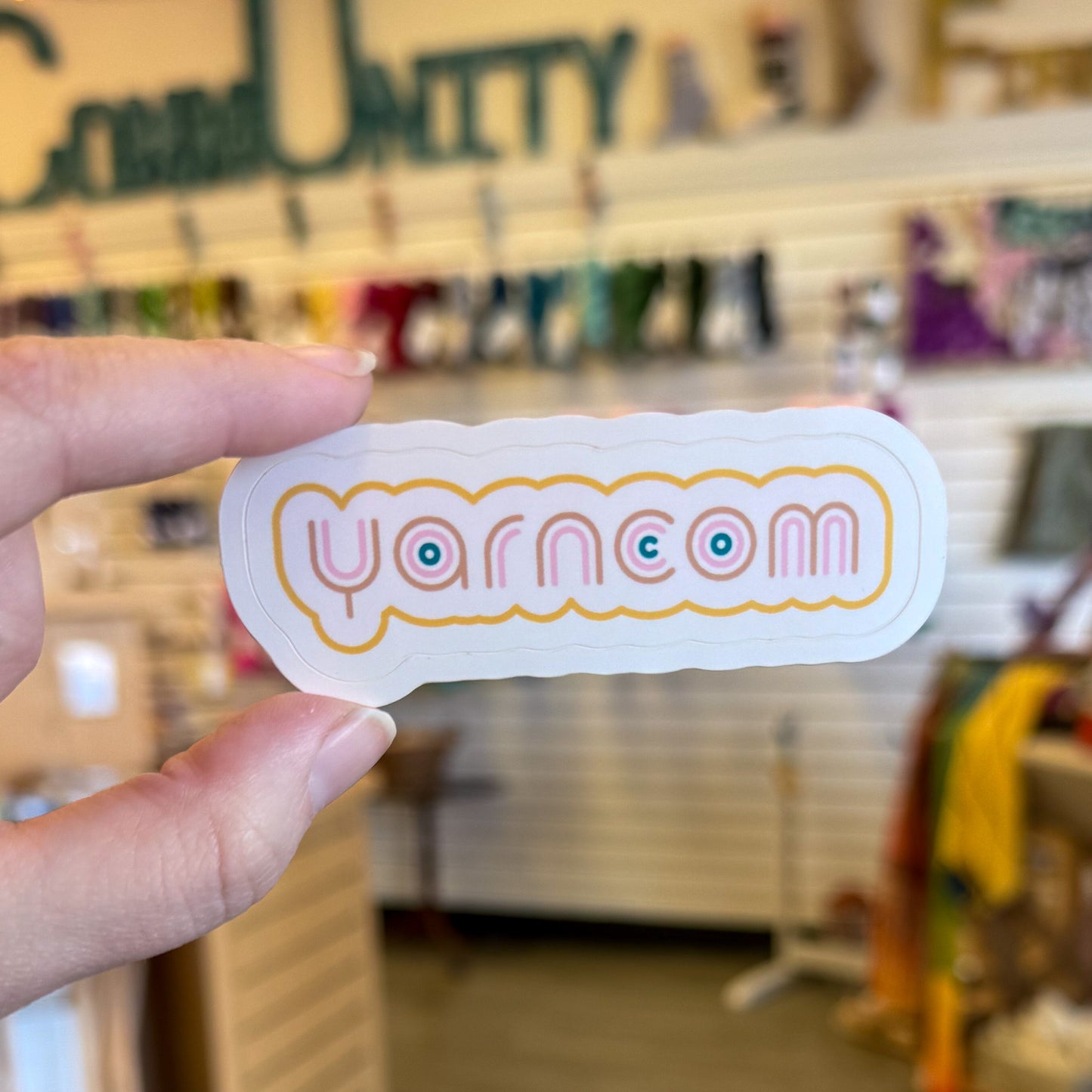 Yarncom Logo Sticker