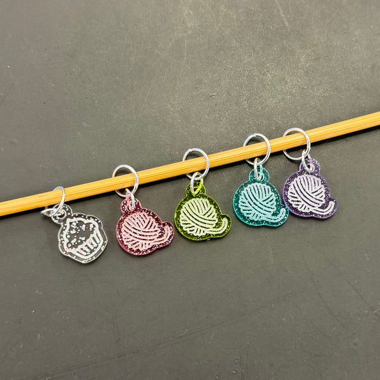 Yarncom 3rd Anniversary Stitch Marker Set