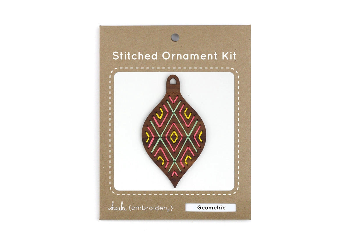 DIY Stitched Ornament Kit